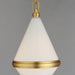 Myhouse Lighting Maxim - 10372WTSBR - One Light Mini Pendant - Giza - Satin Brass