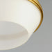 Myhouse Lighting Maxim - 10374WTSBR - One Light Pendant - Giza - Satin Brass
