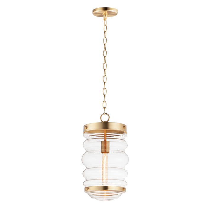 Myhouse Lighting Maxim - 11124CLSBR - One Light Pendant - Newport - Satin Brass