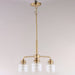 Myhouse Lighting Maxim - 12260CDHR - Three Light Semi-Flush Mount/Chandelier - Acadia - Heritage