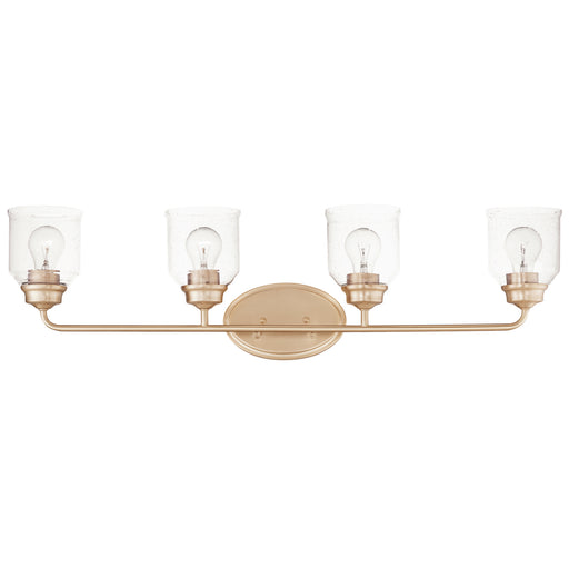 Myhouse Lighting Maxim - 12264CDHR - Four Light Bath Vanity - Acadia - Heritage