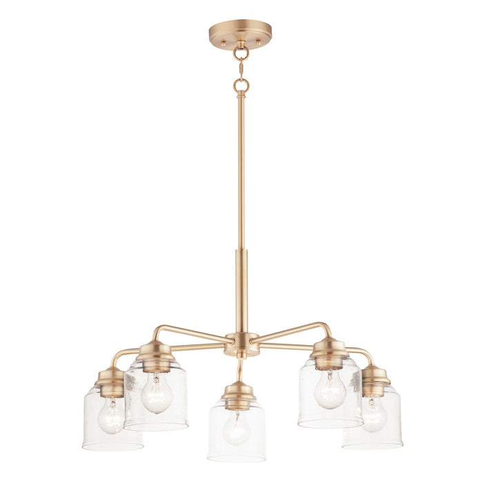 Myhouse Lighting Maxim - 12266CDHR - Five Light Chandelier - Acadia - Heritage