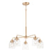 Myhouse Lighting Maxim - 12266CDHR - Five Light Chandelier - Acadia - Heritage