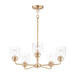 Myhouse Lighting Maxim - 12266CDHR - Five Light Chandelier - Acadia - Heritage