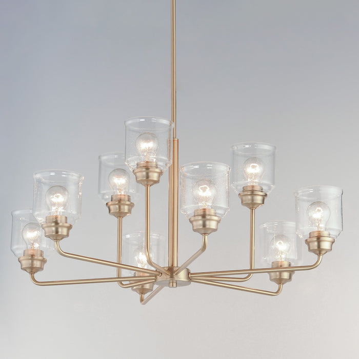 Myhouse Lighting Maxim - 12277CDHR - Nine Light Chandelier - Acadia - Heritage