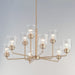 Myhouse Lighting Maxim - 12277CDHR - Nine Light Chandelier - Acadia - Heritage