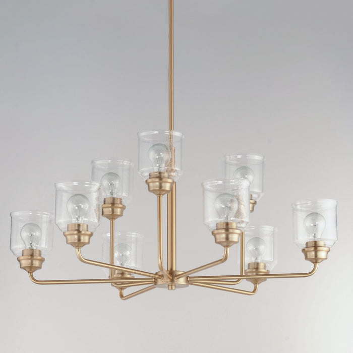 Myhouse Lighting Maxim - 12277CDHR - Nine Light Chandelier - Acadia - Heritage