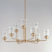 Myhouse Lighting Maxim - 12277CDHR - Nine Light Chandelier - Acadia - Heritage