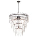 Myhouse Lighting Maxim - 21837AGDBZ - 12 Light Pendant - Warren - Dark Bronze