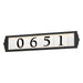 Myhouse Lighting Maxim - 53650BK - LED Address Frame - Address - Black