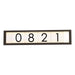 Myhouse Lighting Maxim - 53650BZ - LED Address Frame - Address - Bronze