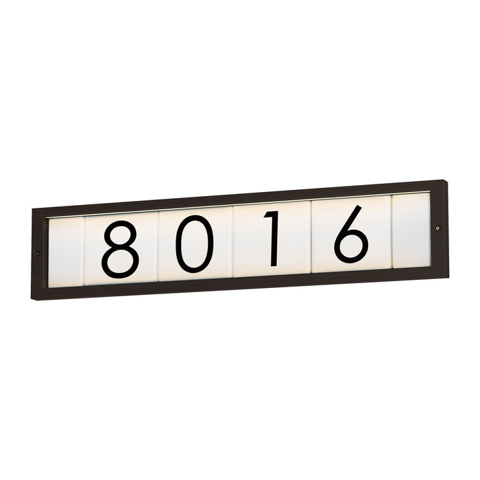 Myhouse Lighting Maxim - 53650BZ - LED Address Frame - Address - Bronze