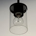 Myhouse Lighting Maxim - 90200CLBK - One Light Mini Pendant - Corona - Black