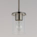 Myhouse Lighting Maxim - 90200CLSN - One Light Mini Pendant - Corona - Satin Nickel