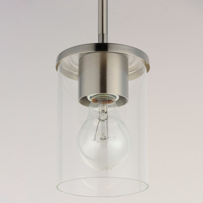 Myhouse Lighting Maxim - 90200CLSN - One Light Mini Pendant - Corona - Satin Nickel