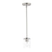 Myhouse Lighting Maxim - 90200CLSN - One Light Mini Pendant - Corona - Satin Nickel