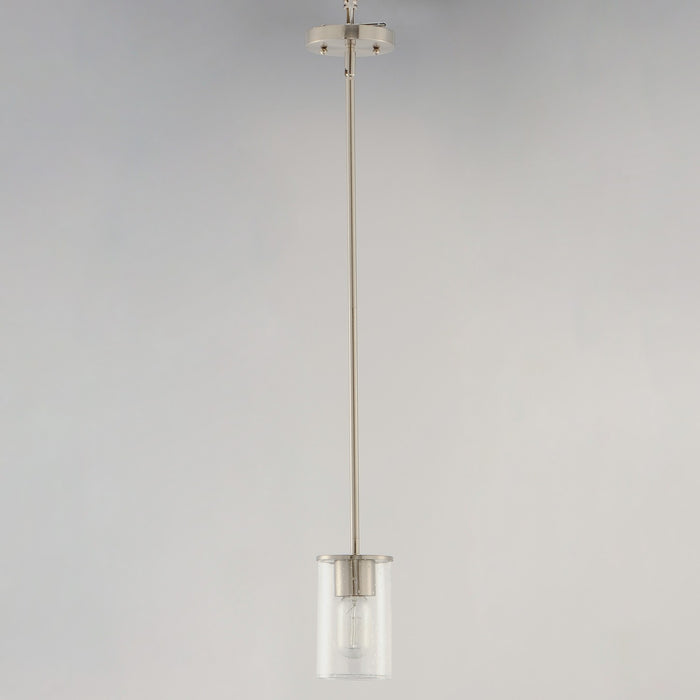 Myhouse Lighting Maxim - 91840CDSN - One Light Mini Pendant - Sleek - Satin Nickel