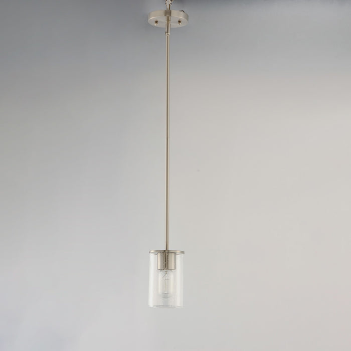 Myhouse Lighting Maxim - 91840CDSN - One Light Mini Pendant - Sleek - Satin Nickel