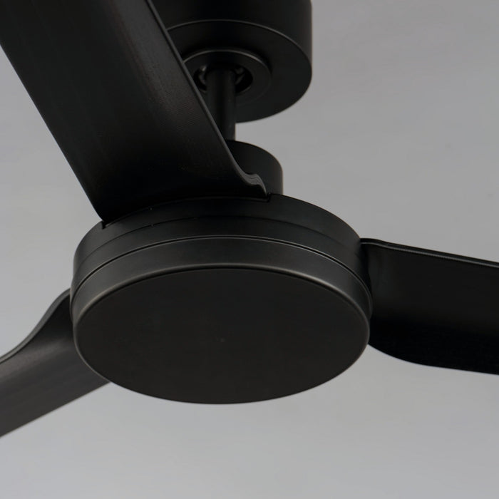 Myhouse Lighting Maxim - 88807BK - 52"Outdoor Ceiling Fan - Ultra Slim - Black