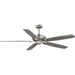 Myhouse Lighting Progress Lighting - P250070-152 - 72"Ceiling Fan - Kennedale - Painted Nickel