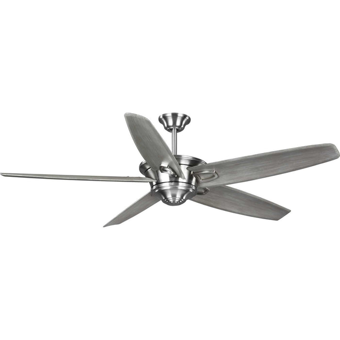 Myhouse Lighting Progress Lighting - P2560-09WW - 68"Ceiling Fan - Caleb - Brushed Nickel