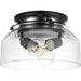 Myhouse Lighting Progress Lighting - P260000-31M-WB - Two Light Fan Light Kit - Springer - Matte Black