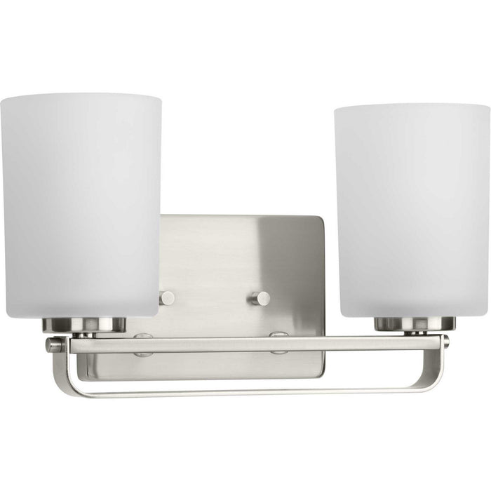 Myhouse Lighting Progress Lighting - P300342-009 - Two Light Bath Bracket - League - Brushed Nickel