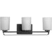 Myhouse Lighting Progress Lighting - P300343-31M - Three Light Bath Bracket - League - Matte Black