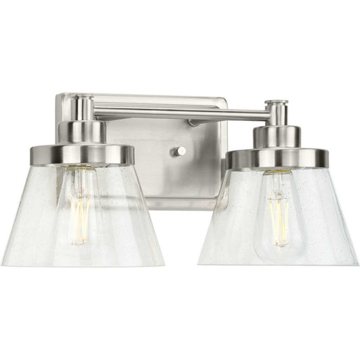 Myhouse Lighting Progress Lighting - P300349-009 - Two Light Bath Bracket - Hinton - Brushed Nickel