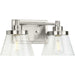 Myhouse Lighting Progress Lighting - P300349-009 - Two Light Bath Bracket - Hinton - Brushed Nickel