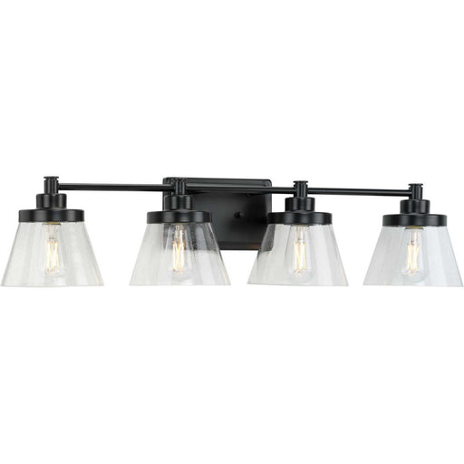 Myhouse Lighting Progress Lighting - P300351-31M - Four Light Bath Bracket - Hinton - Matte Black