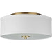 Myhouse Lighting Progress Lighting - P350130-012 - Two Light Semi-Flush Mount - Inspire - Satin Brass