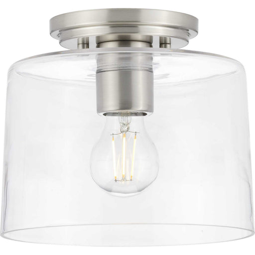 Myhouse Lighting Progress Lighting - P350213-009 - One Light Flush Mount - Adley - Brushed Nickel