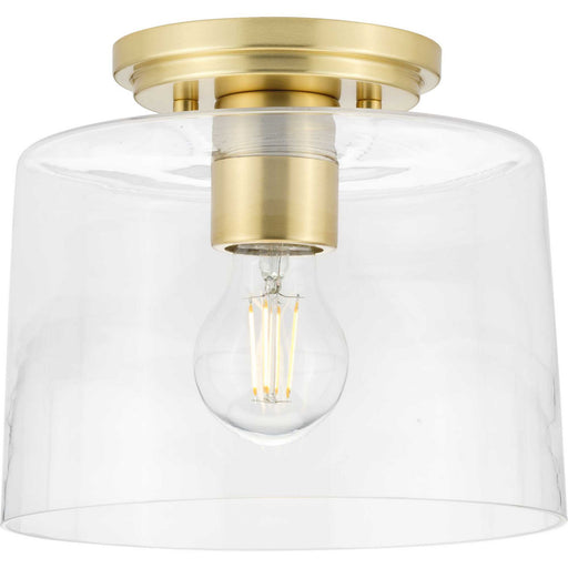 Myhouse Lighting Progress Lighting - P350213-012 - One Light Flush Mount - Adley - Satin Brass