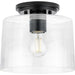 Myhouse Lighting Progress Lighting - P350213-31M - One Light Flush Mount - Adley - Matte Black