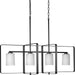 Myhouse Lighting Progress Lighting - P400287-31M - Four Light Island Pendant - League - Matte Black