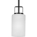 Myhouse Lighting Progress Lighting - P500341-31M - One Light Mini Pendant - League - Matte Black