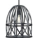 Myhouse Lighting Progress Lighting - P500343-187 - One Light Pendant - Chastain - Cerused Black Oak