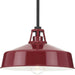 Myhouse Lighting Progress Lighting - P550116-039 - One Light Outdoor Pendant - Cedar Springs - Red