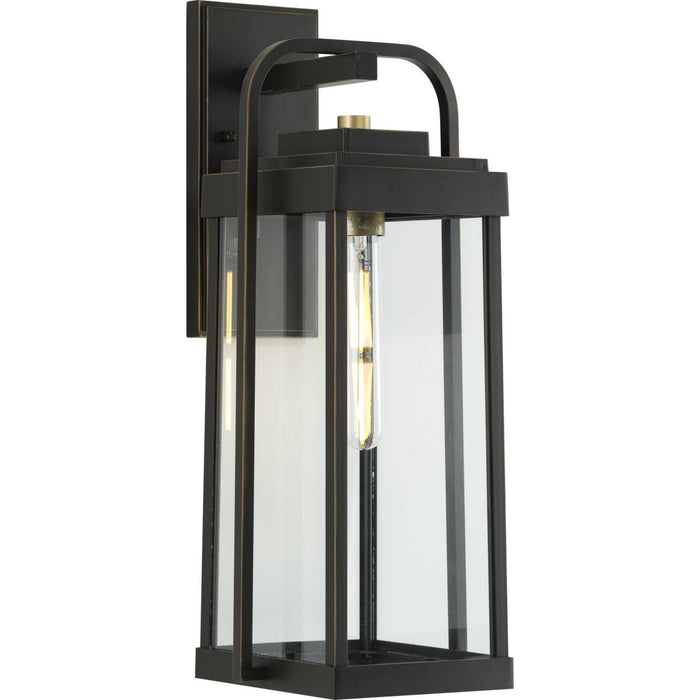 Myhouse Lighting Progress Lighting - P560287-020 - One Light Wall Lantern - Walcott - Antique Bronze