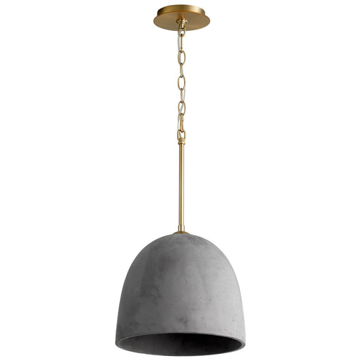 Myhouse Lighting Oxygen - 3-641-1540 - LED Pendant - Dune - Dark Gray / Aged Brass