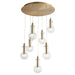 Myhouse Lighting Oxygen - 3-674-40 - LED Pendant - Primo - Aged Brass