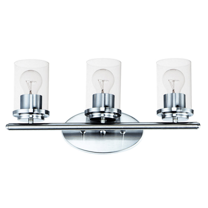 Myhouse Lighting Maxim - 10213CLPC - Three Light Bath Vanity - Corona - Polished Chrome