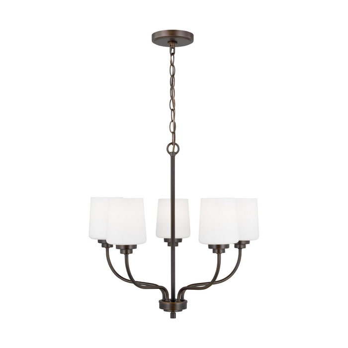 Myhouse Lighting Generation Lighting - 3102805-710 - Five Light Chandelier - Windom - Bronze