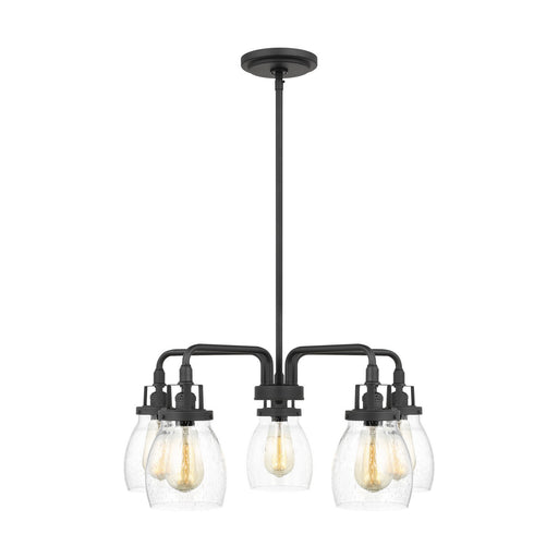 Myhouse Lighting Generation Lighting - 3114505-112 - Five Light Chandelier - Belton - Midnight Black