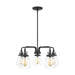 Myhouse Lighting Generation Lighting - 3114505-112 - Five Light Chandelier - Belton - Midnight Black