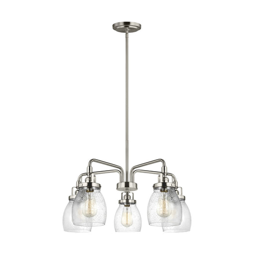 Myhouse Lighting Generation Lighting - 3114505EN7-962 - Five Light Chandelier - Belton - Brushed Nickel
