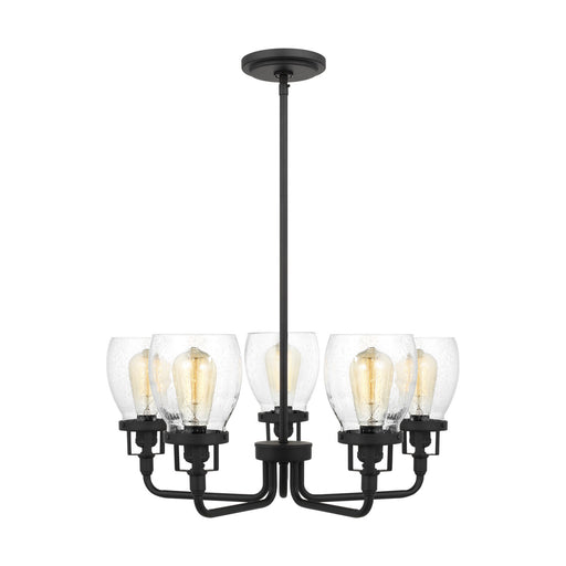 Myhouse Lighting Generation Lighting - 3214505-112 - Five Light Chandelier - Belton - Midnight Black