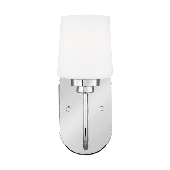 Myhouse Lighting Generation Lighting - 4102801-05 - One Light Wall / Bath Sconce - Windom - Chrome