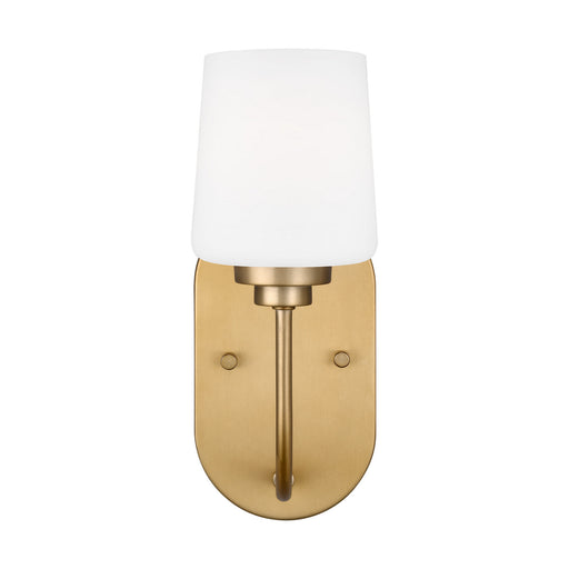 Myhouse Lighting Generation Lighting - 4102801-848 - One Light Wall / Bath Sconce - Windom - Satin Brass